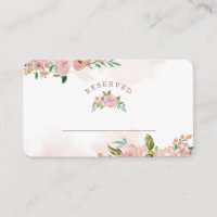 Alling Rose Vintage Réservé Mariage de siège