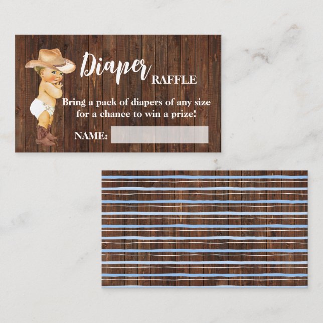 Carte De Placement Baby shower de billet de petit lèche-serviette (Devant / Derrière)