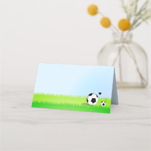 Carte De Placement Baby shower de football  Carte Place