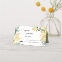 Baby shower FLORAL ÉLÉGANT ET NETTOYÉ JAUNE