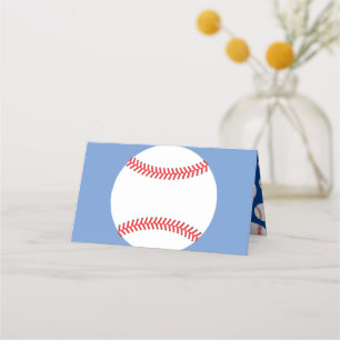 Carte De Placement Baby shower sportif de base-ball Little Slugger