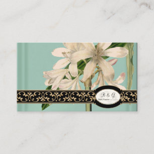 Carte De Placement Baroque Vintage Lily Formel Mariage Table assise