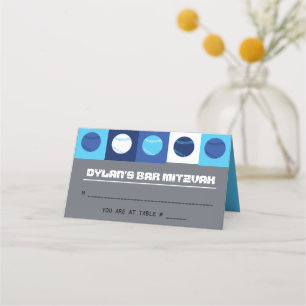 Carte De Placement BASEBALL Bat mitzvah carte d'escorte de siège