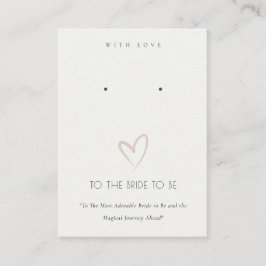CARTE DE PLACEMENT BLANC COEUR BRIDE À ÊTRE CADEAU RETOUR AFFICHAGE
