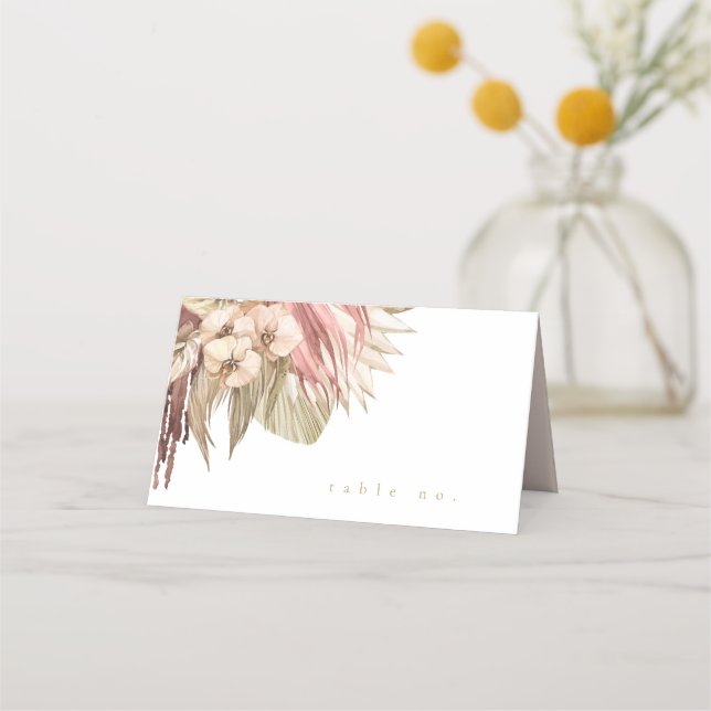 Carte De Placement Boho Oasis Mariage ID959 (Devant)