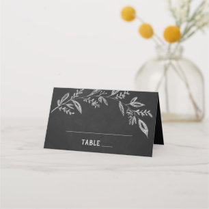 Carte De Placement Branches courbes Mariage de tableau de bord