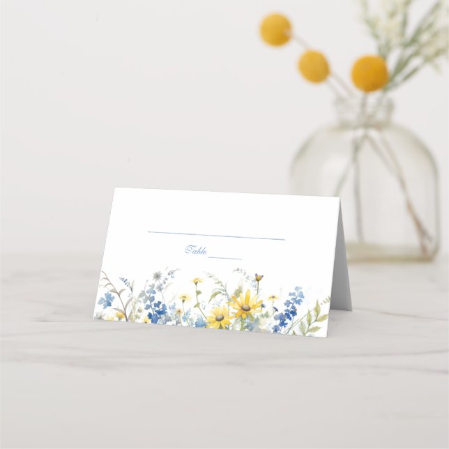 Carte De Placement Cape Cod Summer Garden Floral Mariage (Devant)