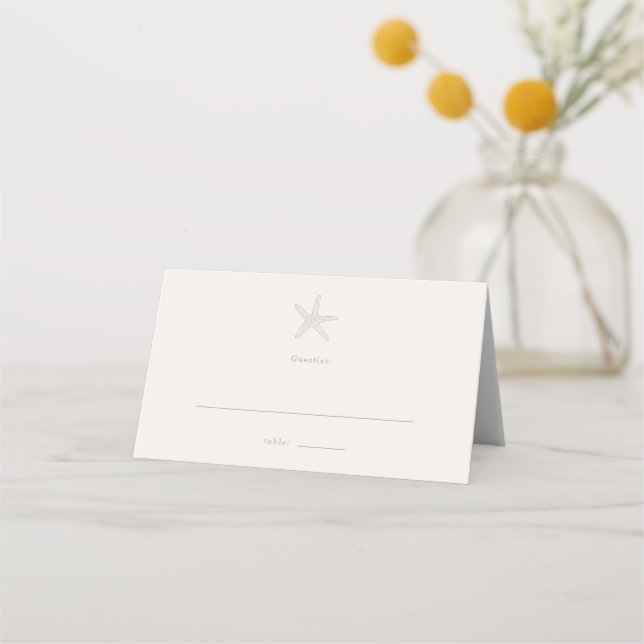 Carte De Placement Carte à puce de la table Mariage Lihue (Devant)