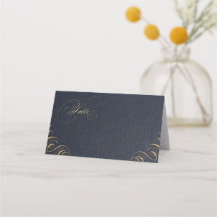 Carte De Placement Carte de lieu de mariage vintage de la marine call