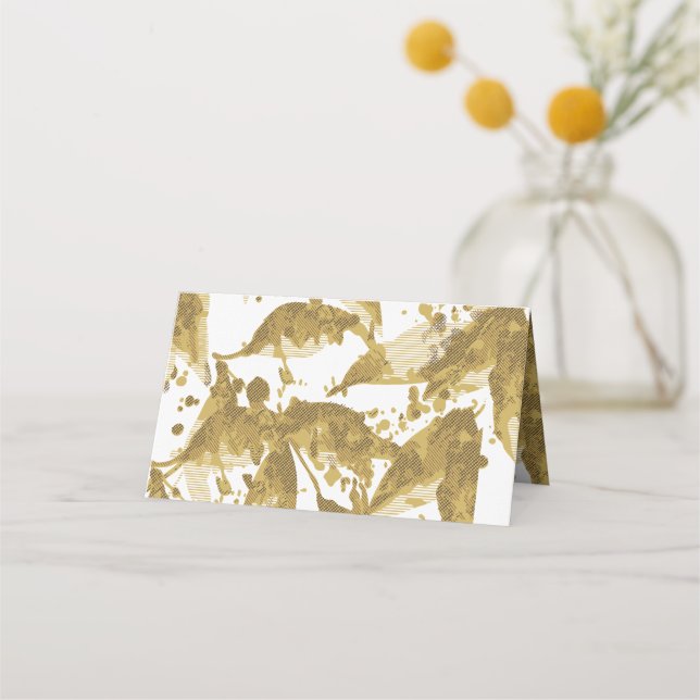 Carte De Placement Carte de lieu pliée (Devant)