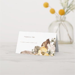Carte De Placement Carte de lieu Thanksgiving