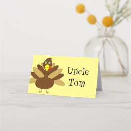 Carte De Placement Carte de lieu Thanksgiving Turquie personnalisable