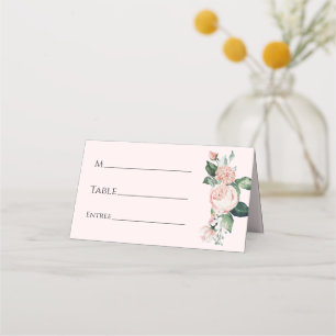 Carte De Placement Carte de Mariage florale