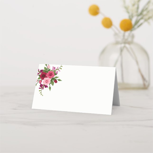 Carte De Placement Carte de place de nom plié (Devant)