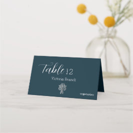 Carte De Placement Carte de place pliée Classy Two Color