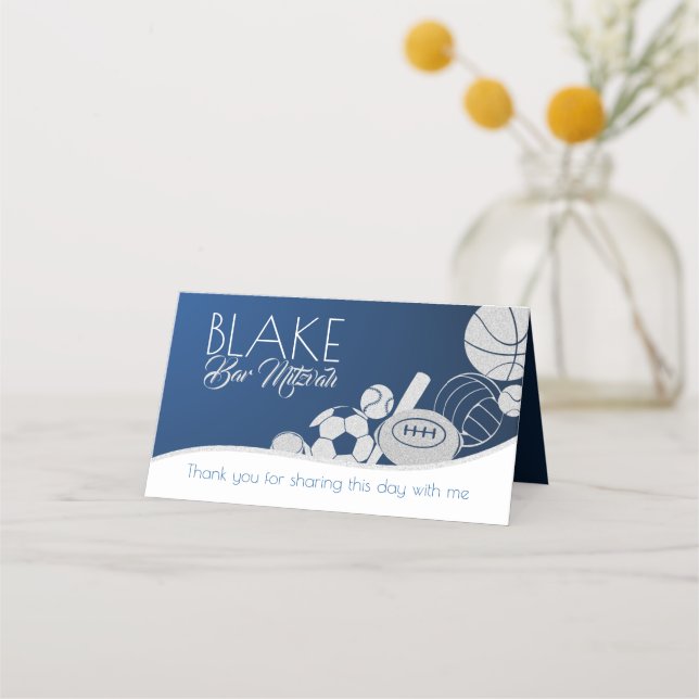 Carte De Placement Carte de siège mixte sport (Dos)