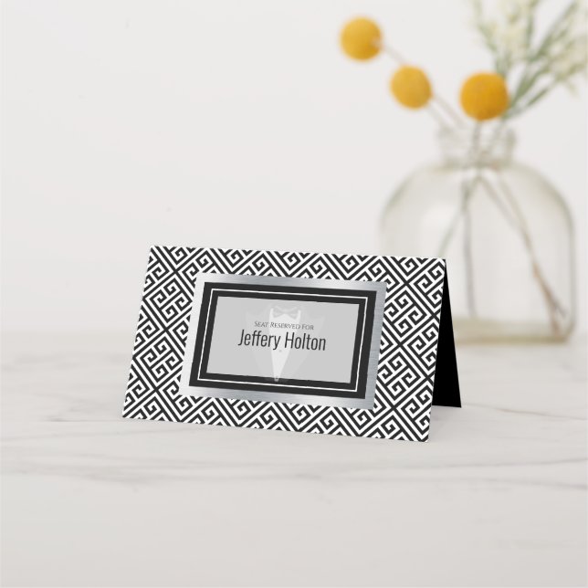 Carte De Placement Carte de table pour enterrement de vie de garçon (Devant)