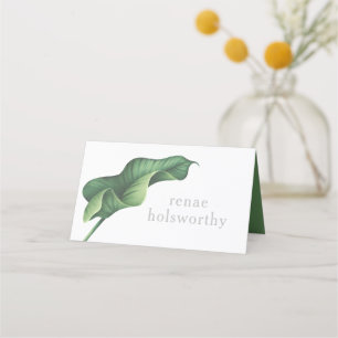 Carte De Placement Carte d'escorte tropicale, mariage tropical