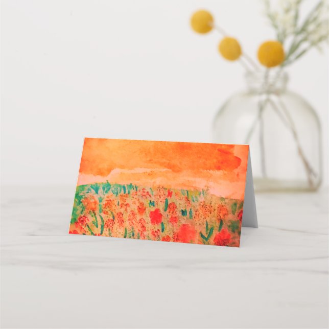 Carte De Placement Carte mariage (Devant)