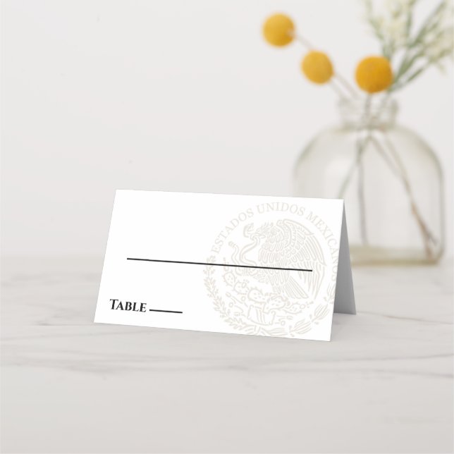 Carte De Placement Carte Mexique Passport Place (Devant)