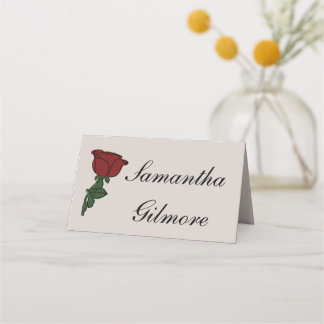 Carte De Placement Carte rose