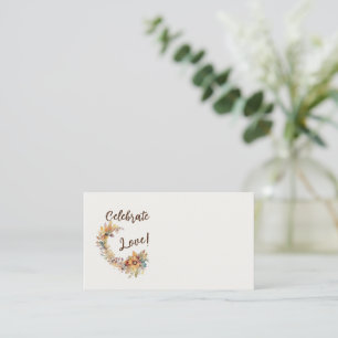 Carte De Placement Celebrate