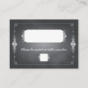 Carte De Placement Chalkboard Mason Jar Mariage Place Card