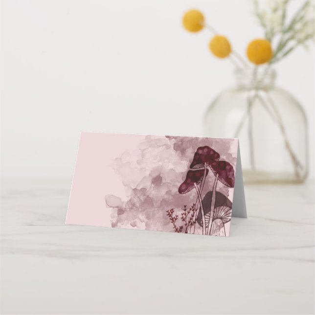 Carte De Placement Champignons du Neon Bourgogne (Devant)