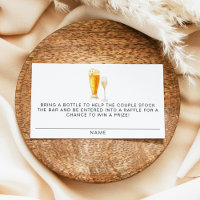 CHARLIE Stock Billet Bar Bouteille Raffle