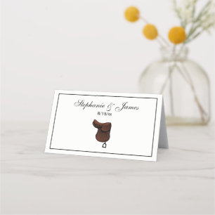 Carte De Placement Chevaux - Preppy Equestrio couleur de selle