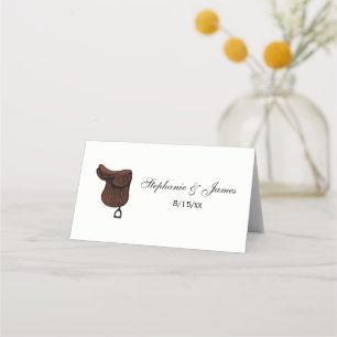 Carte De Placement Chevaux - Preppy Equestrio couleur de selle