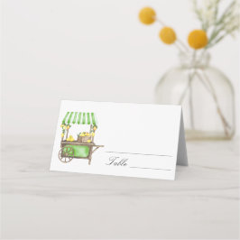 Carte De Placement Citrus lemon - wedding place cards
