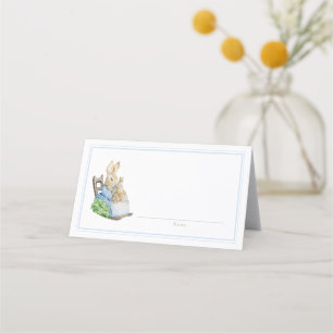 Carte De Placement Classic Pierre le Baby shower lapin