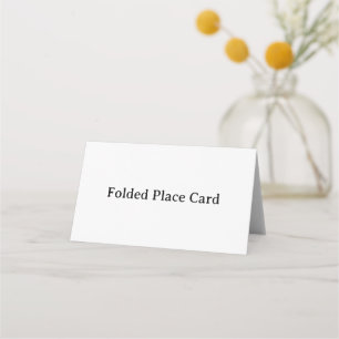 Carte De Placement Créez Votre Propre Promotion de Marque Simple