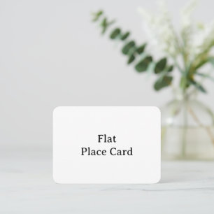 Carte De Placement Créez Votre Propre Simple Arrondi 8,89 cm x 6,35 c