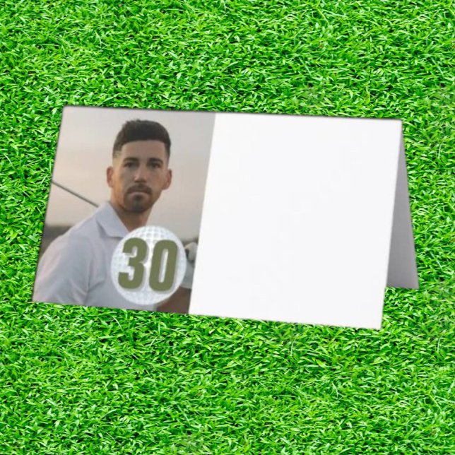 Carte De Placement DAD Golf Party Fun Carte Place Plié (Tee Off with Dad: Where Fun Meets Elegance!)