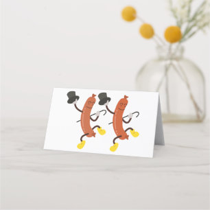 Carte De Placement Danse Hot Dogs