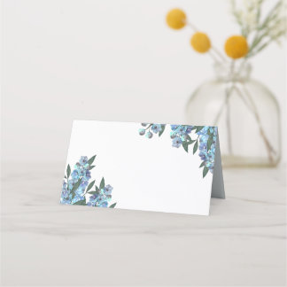 Carte De Placement Delphinium bleu