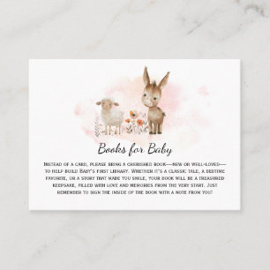 Carte De Placement Donkey Sheep Livres neutres de genre pour bébé  