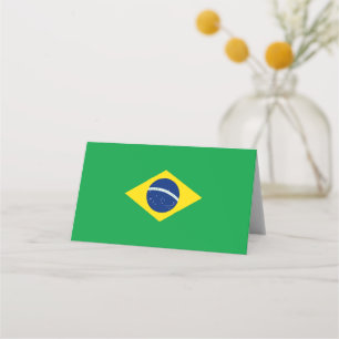 Carte De Placement Drapeau du Brésil