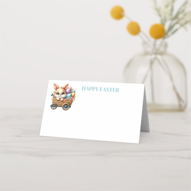 Carte De Placement Easter Name Place Card (Devant)