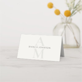 Carte De Placement Éditorial Initiale Mariage