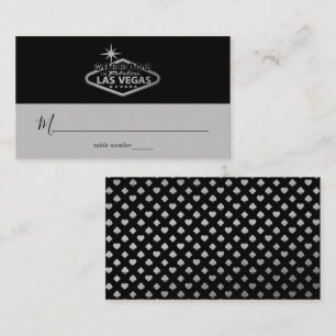 Carte De Placement Elégant Las Vegas Destination Mariage