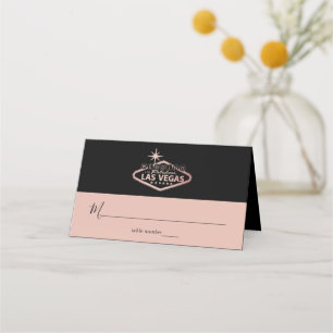 Carte De Placement Elégant Las Vegas Destination Mariage