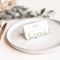Elégant Mariage de feuillage séché à l'aquarelle