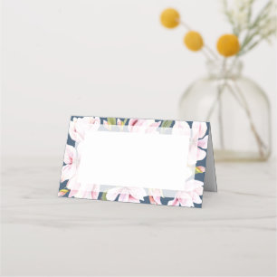 Carte De Placement Élégant Mariage Magnolia