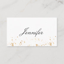 Elegant Modern in Weiss Gold Splash