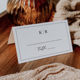 Carte De Placement Elégante table de mariage Place Card Escort K221