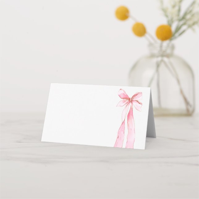 Carte De Placement Elle noue la table (Devant)