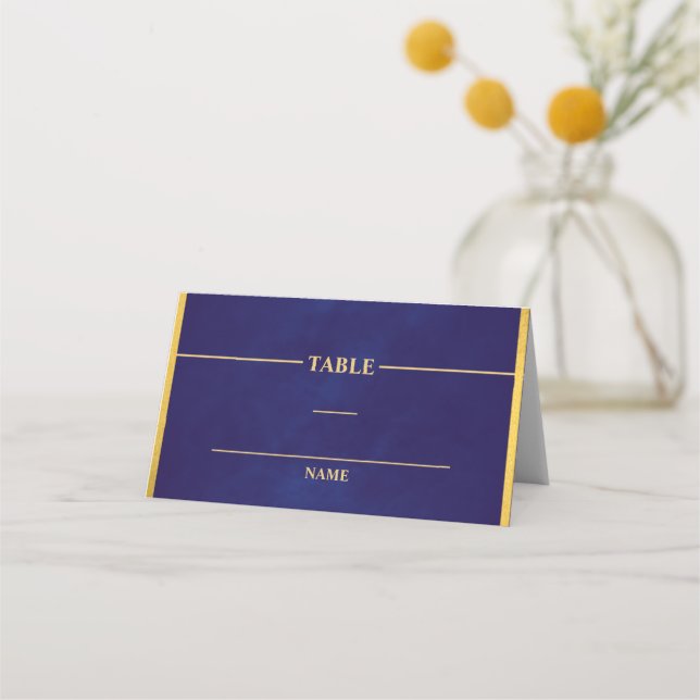 Carte De Placement Emerald Green Gold Fairy Tale Whimsical Place Card (Devant)